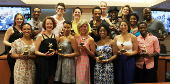 The cast of Beautiful with their ACCA Awards