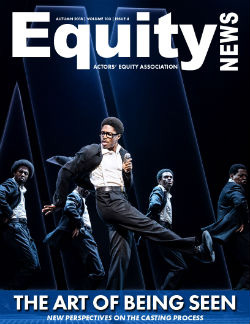 Cover image of Equity News: The Art of Being Seen: New Perspectives on the Castin Process