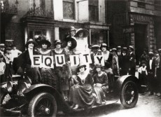 The Women of Equity bound for Wall Street, 1919