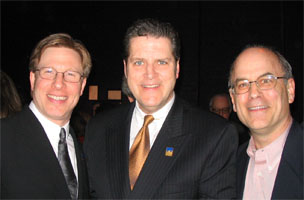 3rd VP Ira Mont, President Patrick Quinn, 1st VP Mark Zimmerman